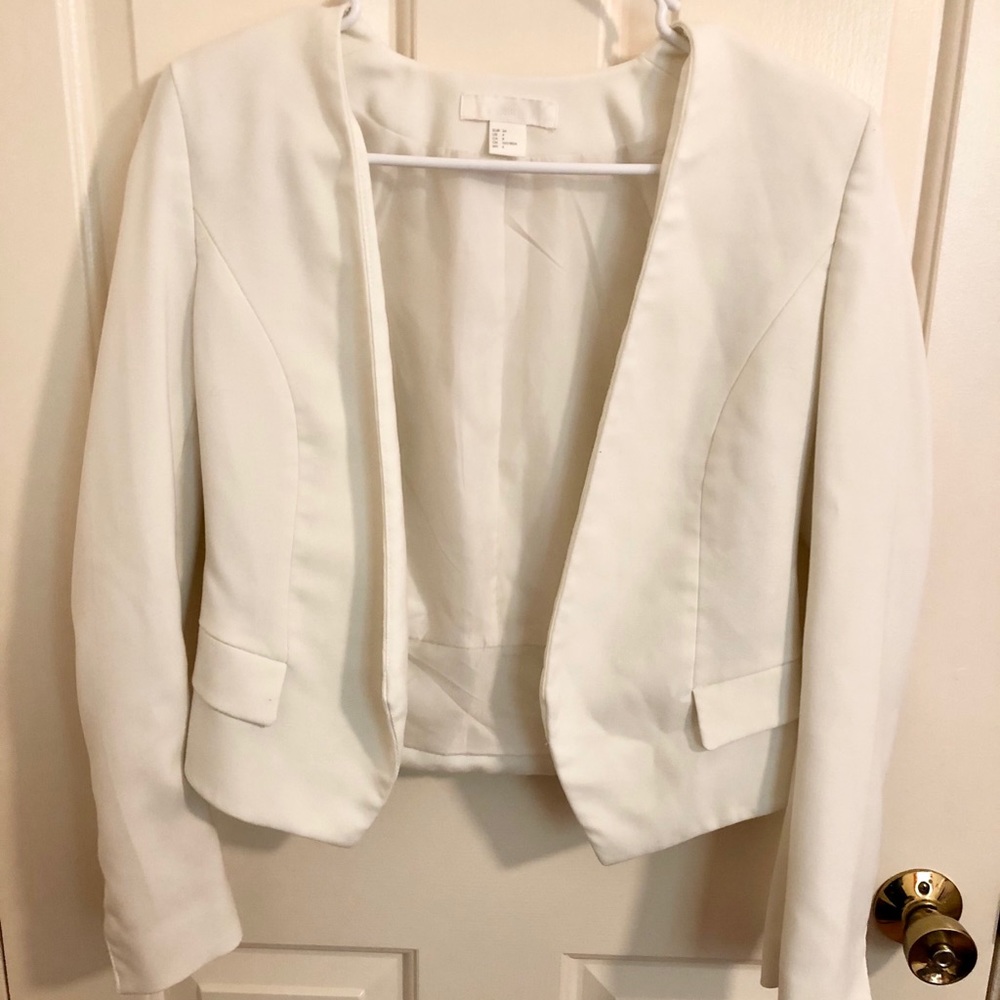 Long sleeves blazer with slits